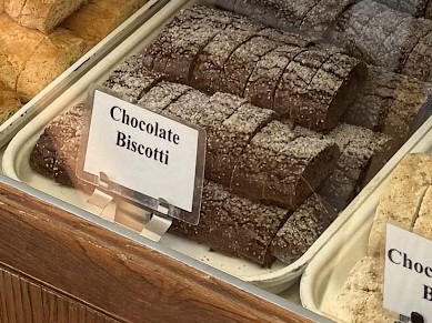 Chocolate Biscotti at Missouri Baking Co